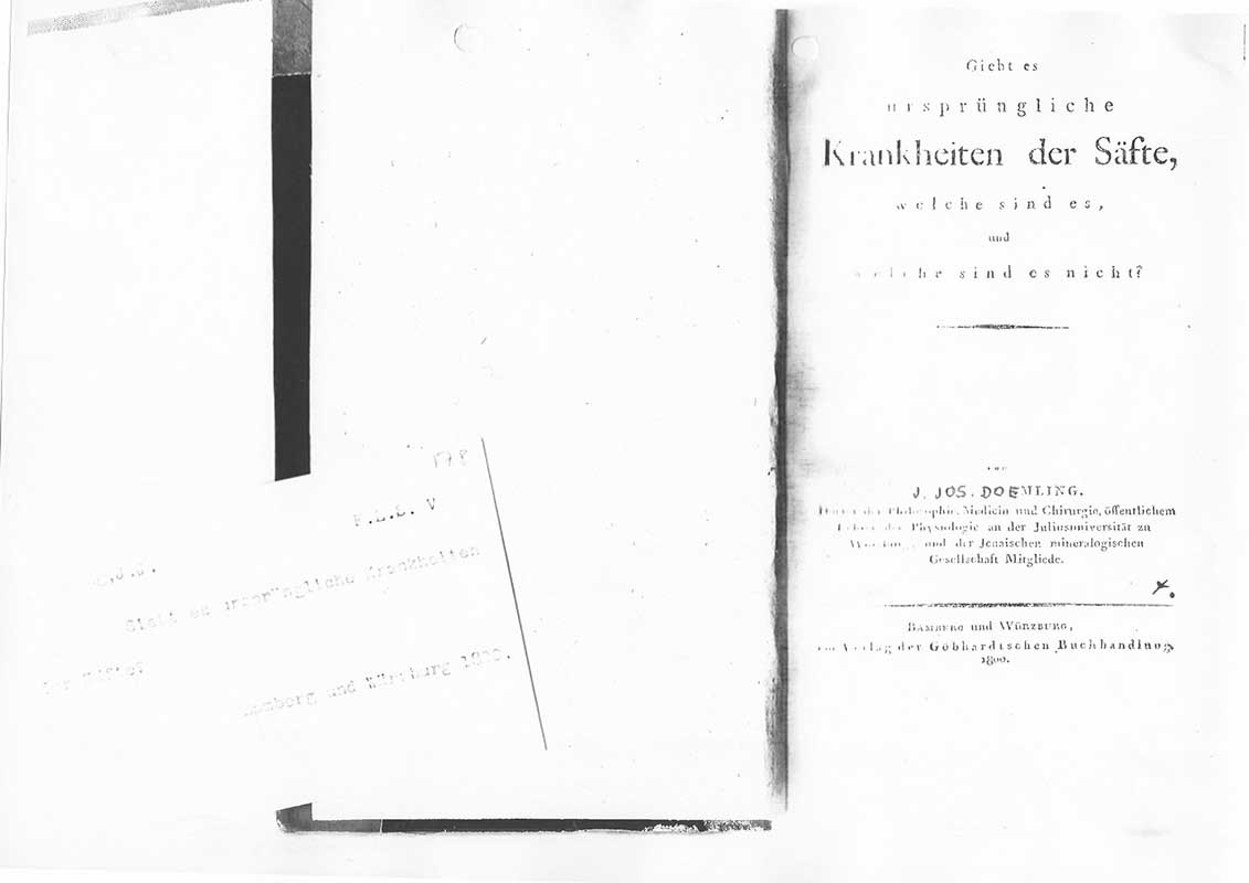 Doemling, J.J. Hippokratisk medicin 1800