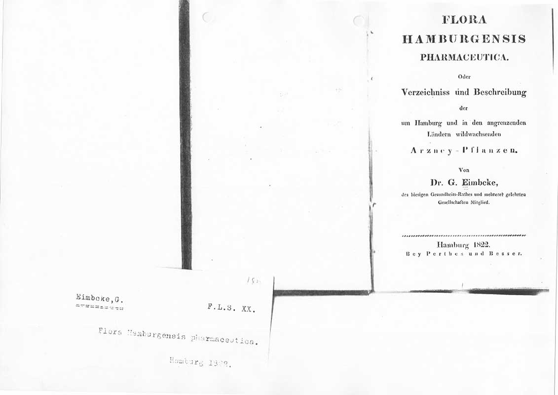 Eimbcke, G. Farmakologi 1822