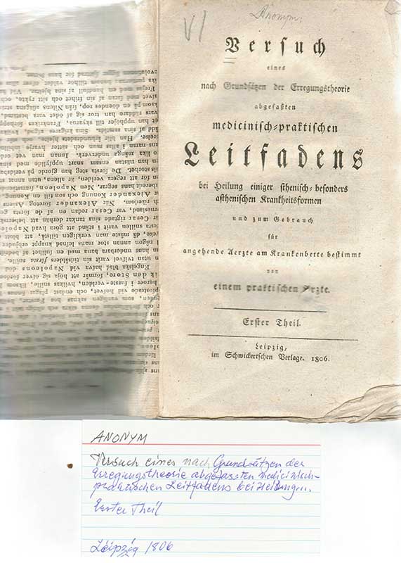 Hälsolära, Leipzig 1806