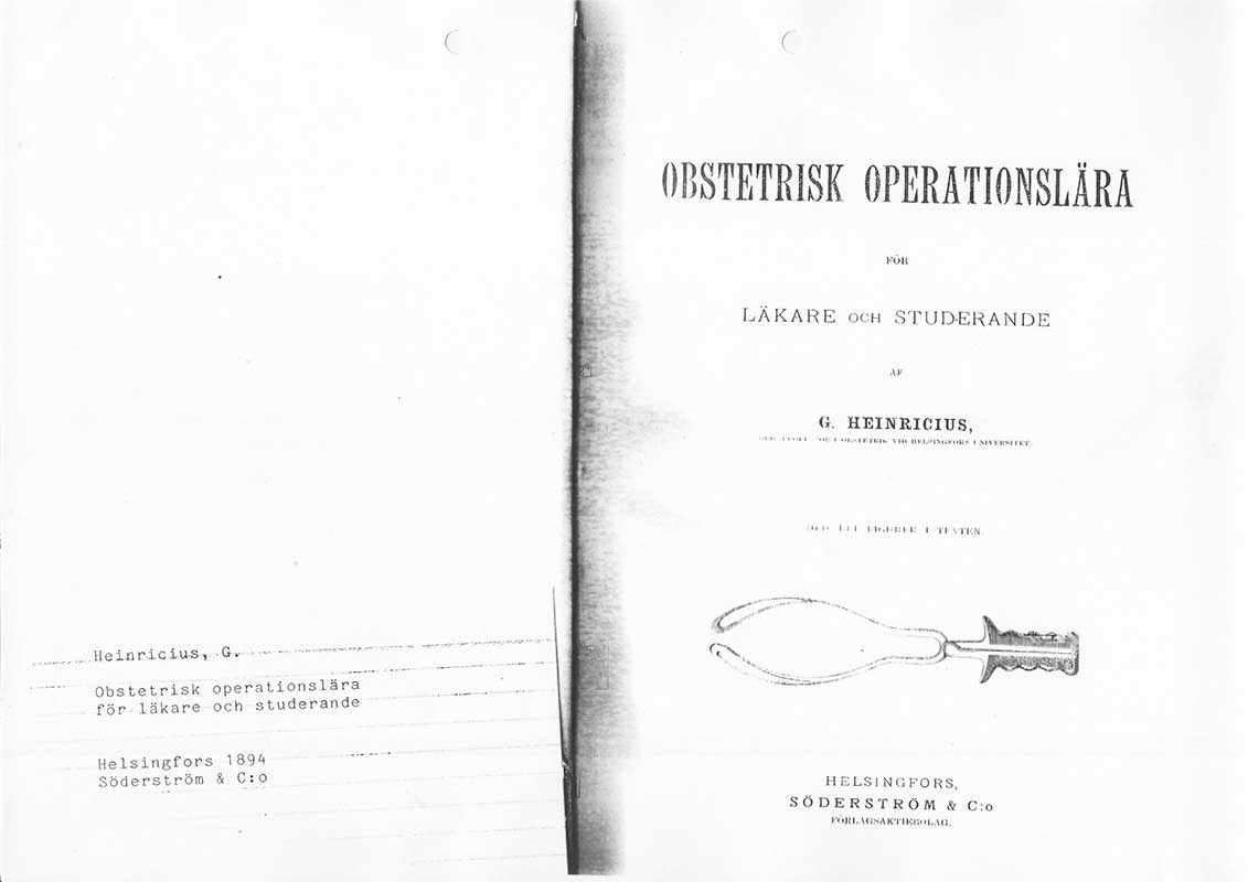 Heinricius, G. Obstretik 1894