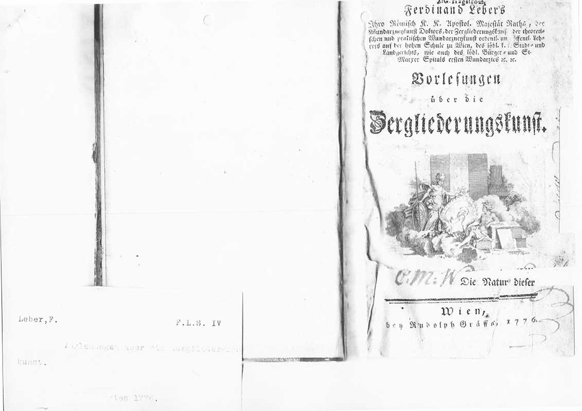 Leber, F. 1776 Kirurgi
