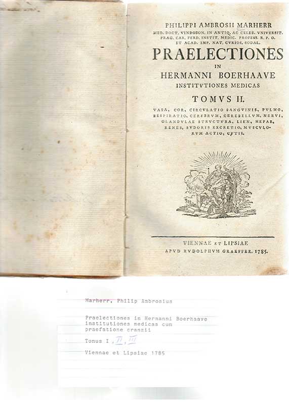 Marherr, P. A. Boerhaavers förel. II 1785