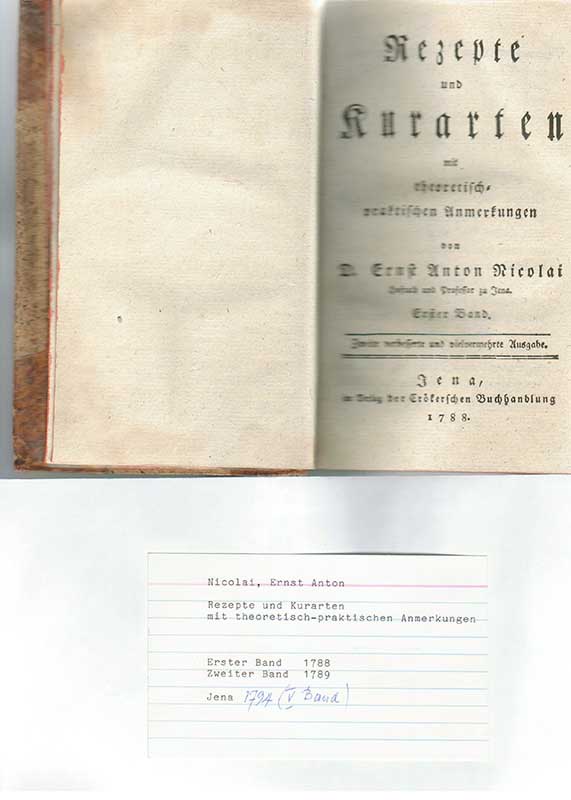 Nicolai, E.A. I-II, V. Farmakologi 1788