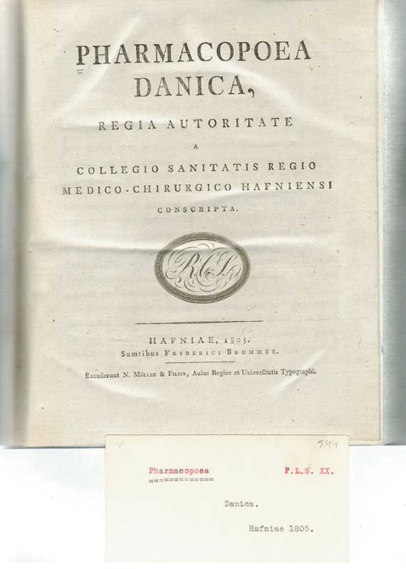 Pharmacopea Danica, 1805