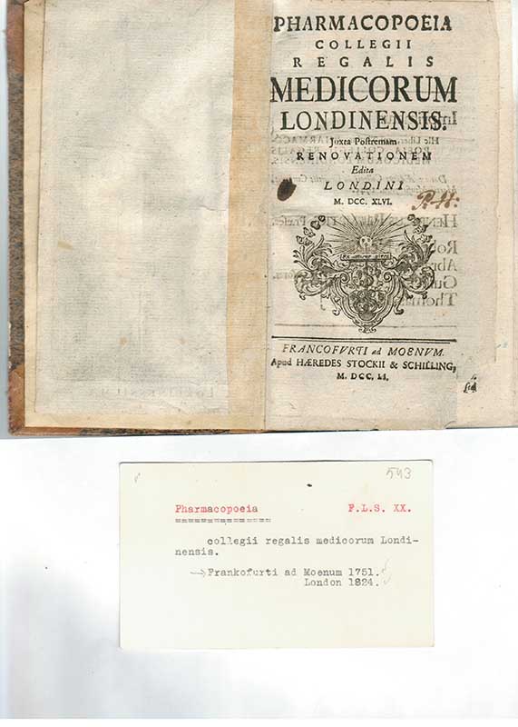 Pharmacopoeia Londinensis 1751