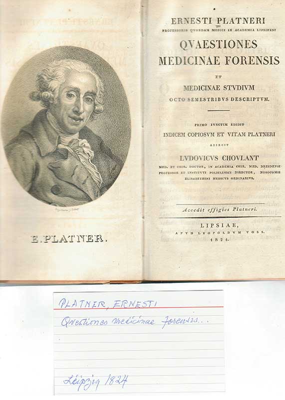 Platner, E. Rättsmedicin 1824