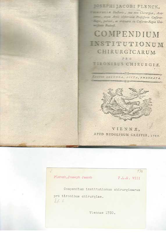 Plenck, J.J. Kirurgi 1780