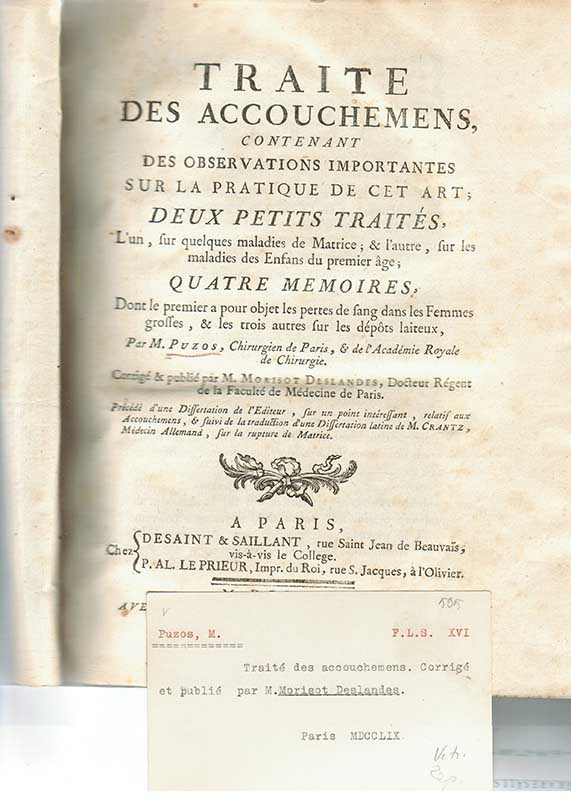 Puzos, M. Obstretik 1759