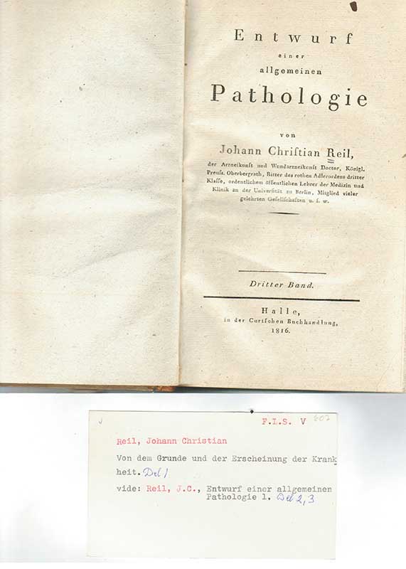 Reil, J.C. Patologi III 1816