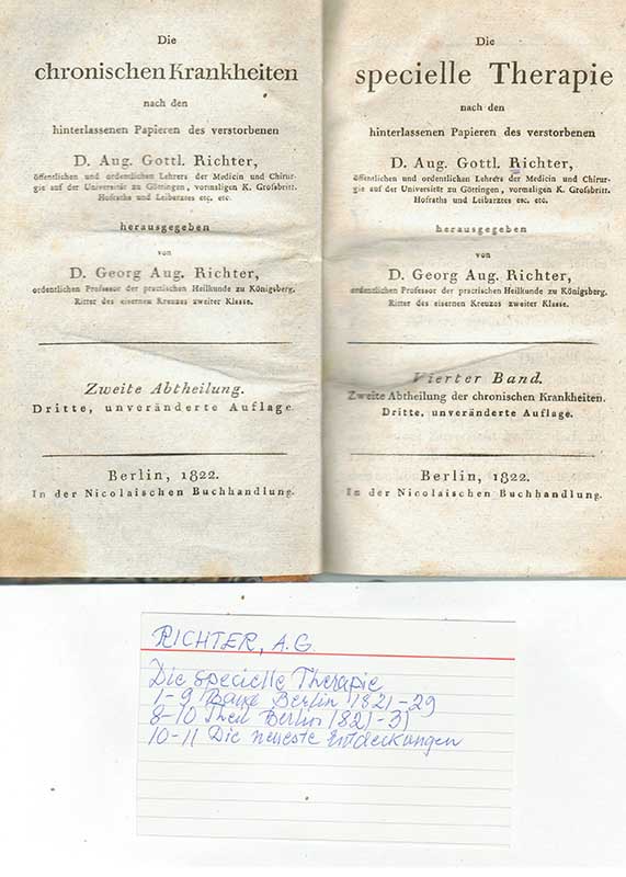 Richter, A.G. Allmän medicin IV 1822