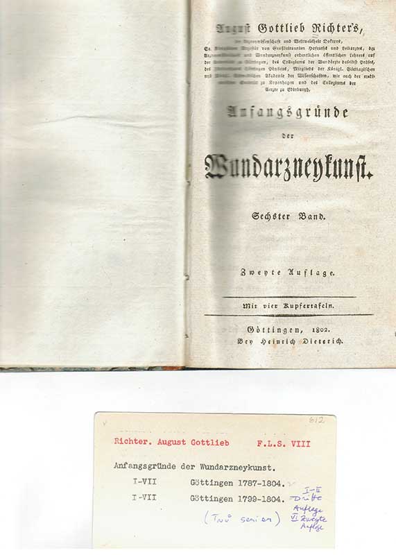 Richter, A.G. Kirurgi VI 1802