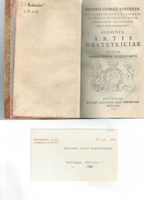 Roeder, J.G. Obstretik 1786