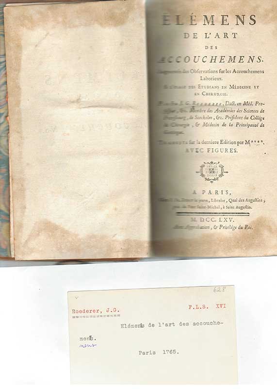 Roederer, J.G. Obstretik 1765
