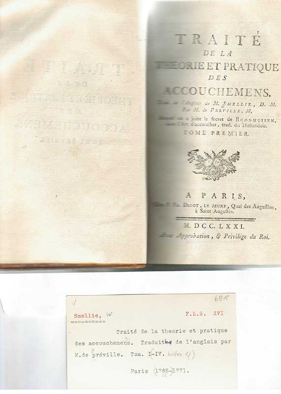 Smellie, W. Obstetrik 1771