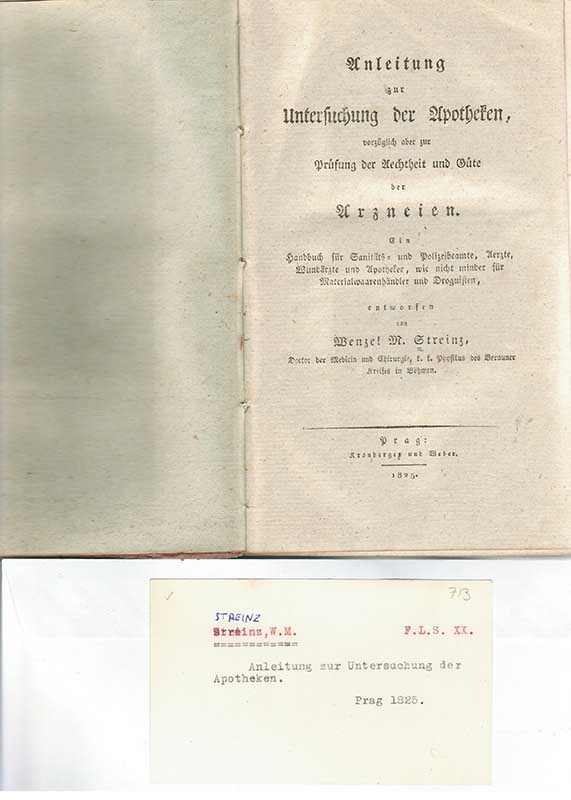 Streinz, W.M. Farmakologi 1825