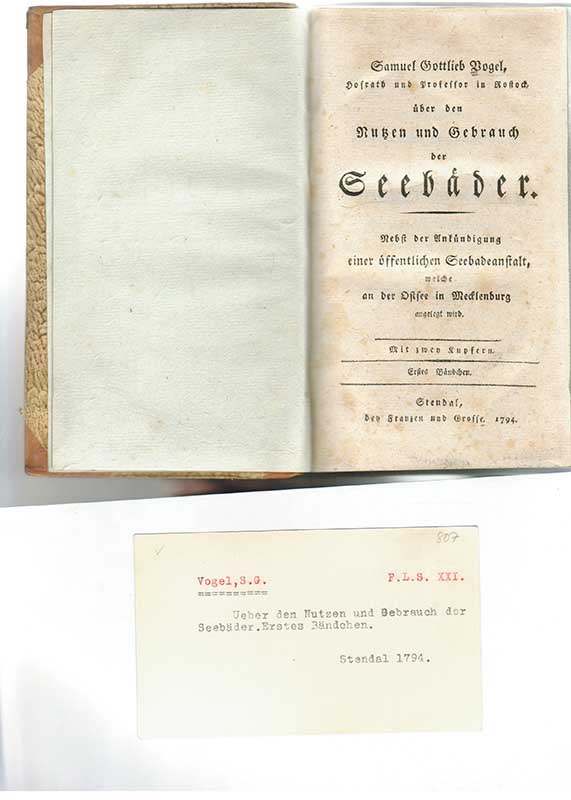 Vogel, S.G. Balneoterapi 1794