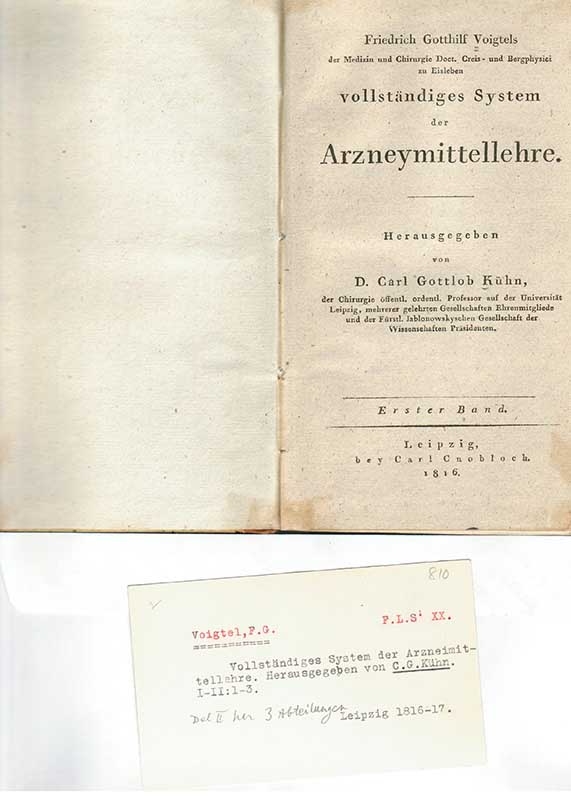 Voigtel F.G. Farmakologi 1-3 1816-17