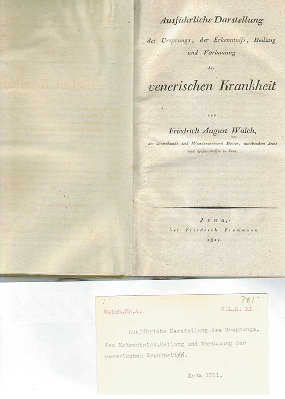 Walch, Fr.A. Venerologi 1811