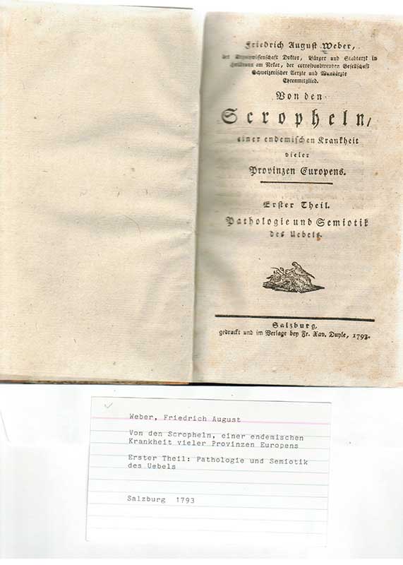 Weber, F.A. Dermatologi 1793