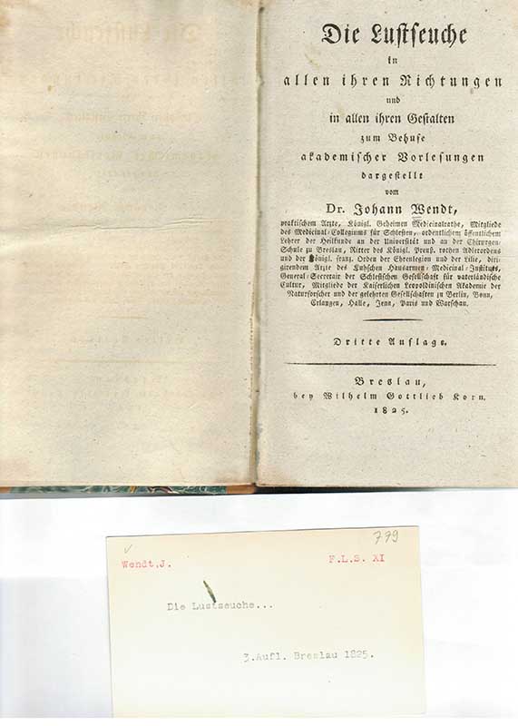 Wendt, J. Venerologi 1825